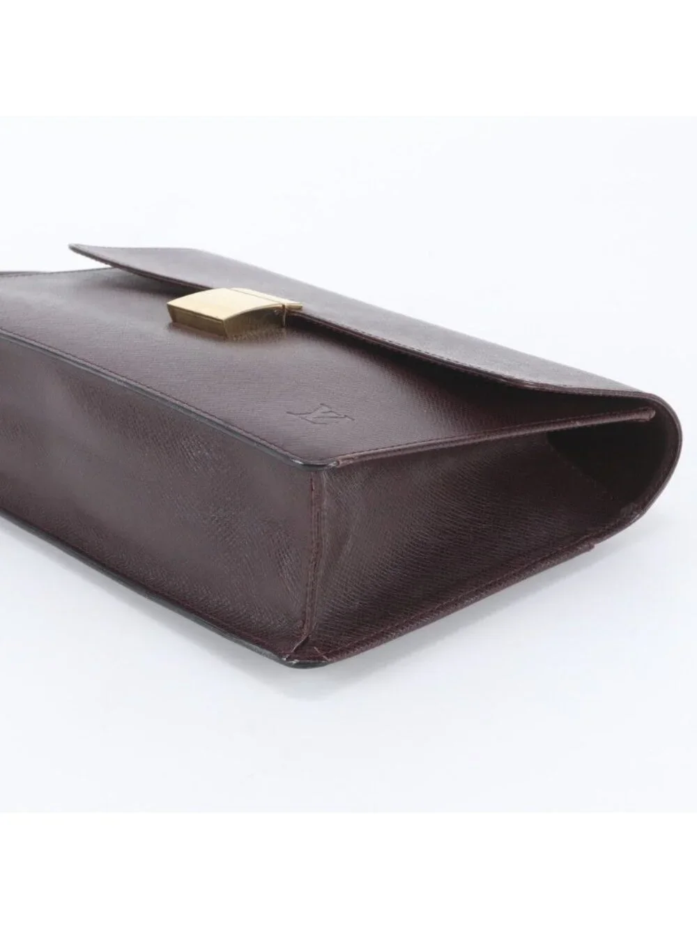 Louis Vuitton Taiga Selenga Leather Clutch Pouch Business